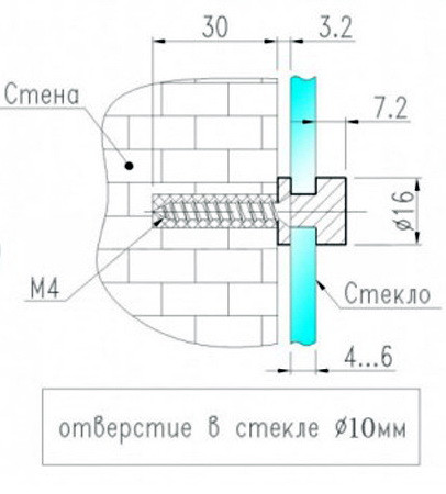 Прозрачный фартук для кухни из монолитного поликарбоната 600*1000*3мм